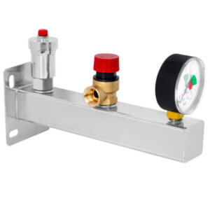 INOX Sicherheitsgruppe für Heizung 3 Bar