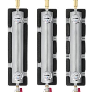 Hydraulische Weiche mit Heizkreisverteiler isoliert bis 60 kW