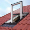 SKYLIGHT Dachfenster PVC/Alu + Eindeckrahme Farbe BRAUN